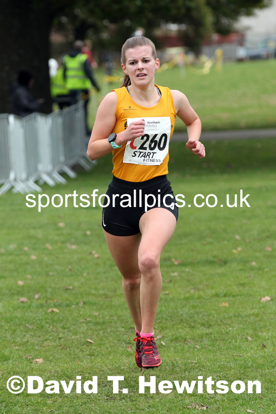 Senior womens Northern Cross Country Relays, Graves Park, Sheffield. Photo: David T. Hewitson/Sports for All Pics